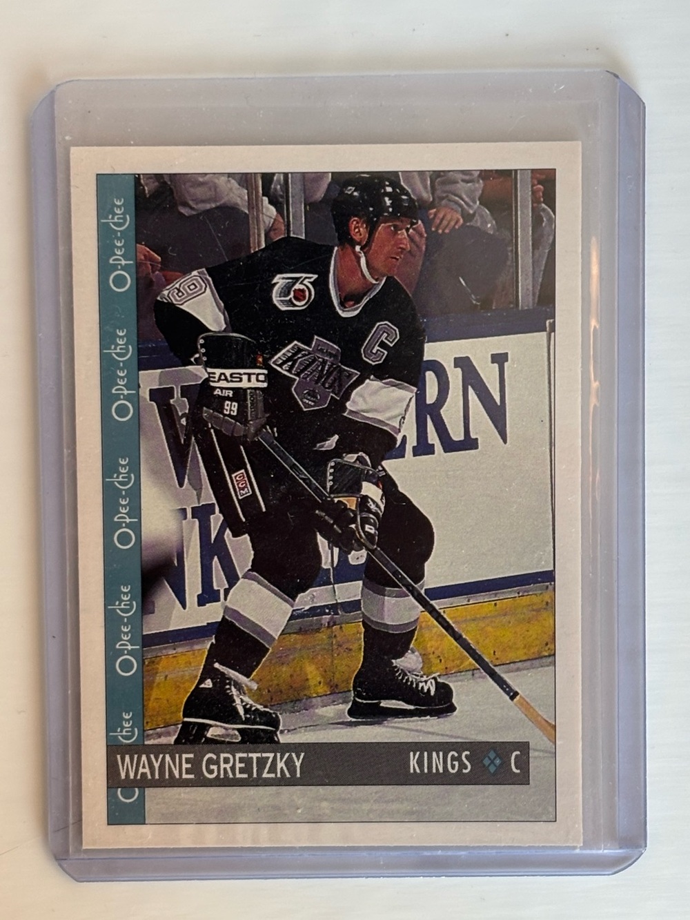 Wayne Gretzky 1992-93 O-Pee-Chee #15 Los Angeles Kings OPC Hockey Card